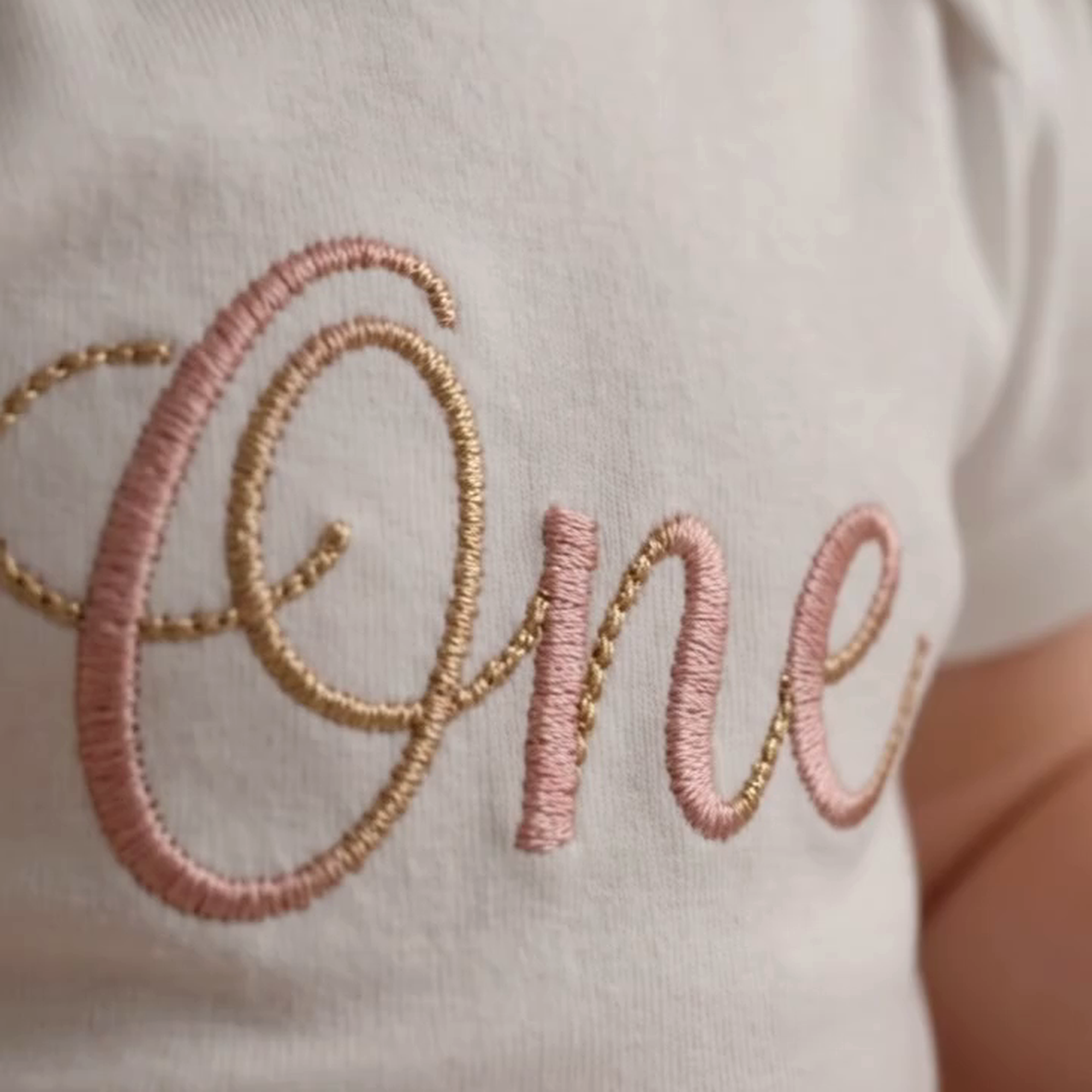 Personalized First Birthday Tutu Outfit for Baby Girl